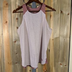The North Face women's tank top in blush pink and mauve